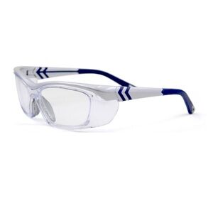 OnGuard Unisex OG225S ANSI Rated Safety Prescription Glasses.  RX-able Silver